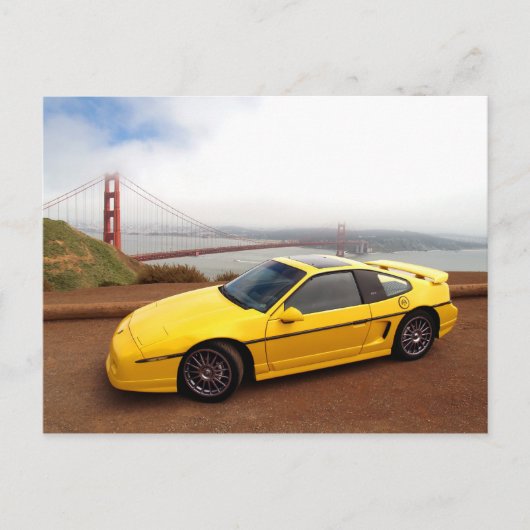 Californië Fiero Briefkaart (Voorkant)