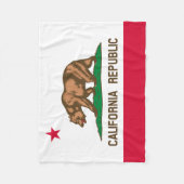 Californië Fleece Deken (Voorkant)