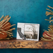 Californië, Foto Hart Fotoplaat (Zijkant)