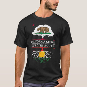Californië gekweekt met Koerdische wortels T-shirt