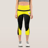 Californie Grizzly Bear et Star Leggings (Recto)