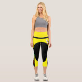 Californie Grizzly Bear et Star Leggings (Recto)