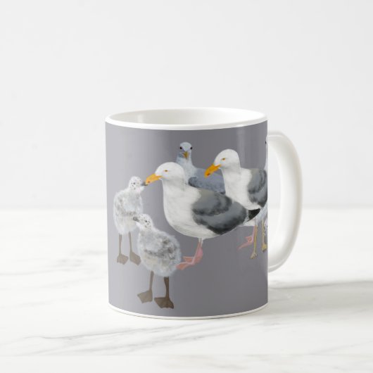 Californie Gull Mug (Devant droit)