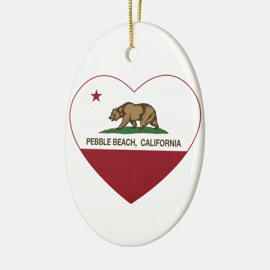 californië heeft een touwtjesbrood keramisch ornament (Links)