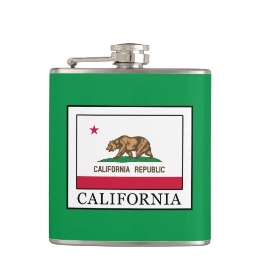 Californië Heupfles (Voorkant)