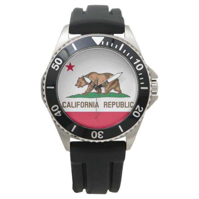Californië Horloge (Voorkant)