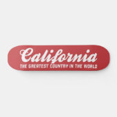 californië is het grootste land ter wereld skateboard (Horizontaal)