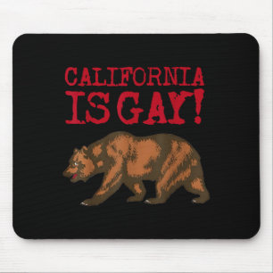 Californië Is Homoseksueel Grappige Beer Zegt Cita Muismat