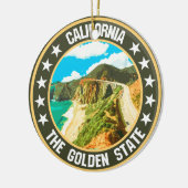 Californië Keramisch Ornament (Links)