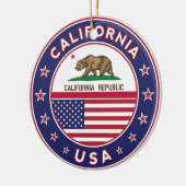 Californië Keramisch Ornament (Links)