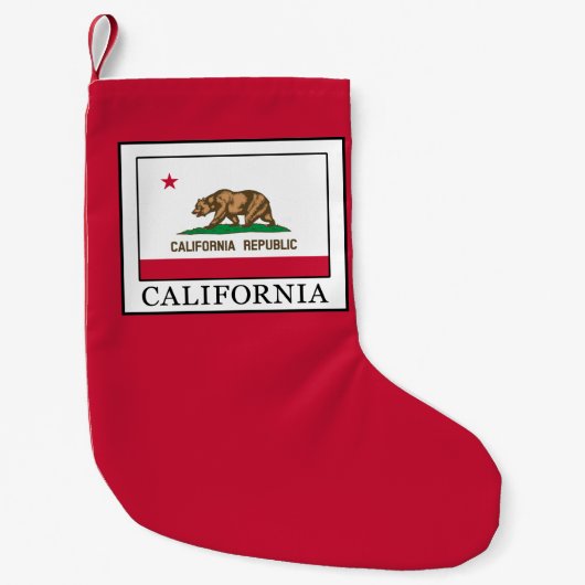 Californië Kleine Kerstsok (Voorkant)