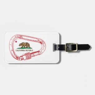 Californië Klimpijp Bagagelabel