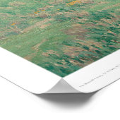 Californië-landschap met papavers (1213) poster (Hoek)