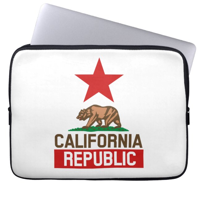 Californië Laptop Sleeve (Voorkant)