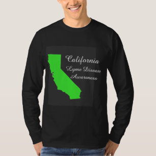 Californië Lyme-ziekte bewustzijnsshirt T-shirt