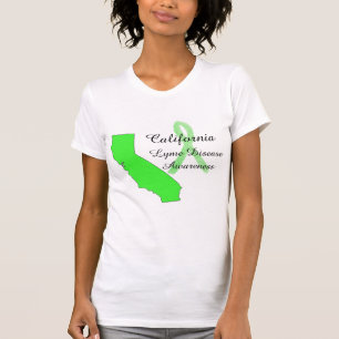 Californië Lyme-ziekte bewustzijnsshirt T-shirt