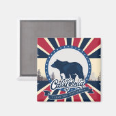 Californië Magneet (Voorkant / Achterkant)