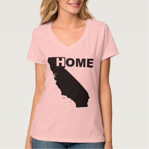 Californie Maison loin de maison T Tee T-Shirt