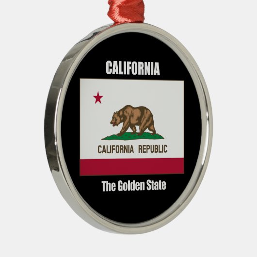 Californië Metalen Ornament (Rechts)