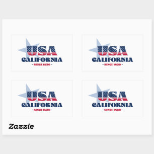 Californië Mijn thuisstaat Sticker