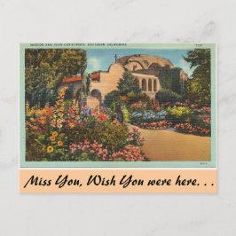 Californië, Mission San Juan Capistrano Briefkaart