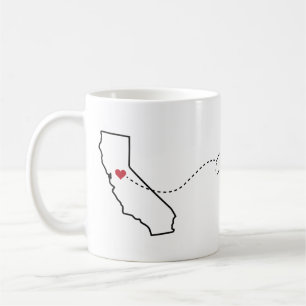 Californië naar Oregon - Mok van de Koffie van He