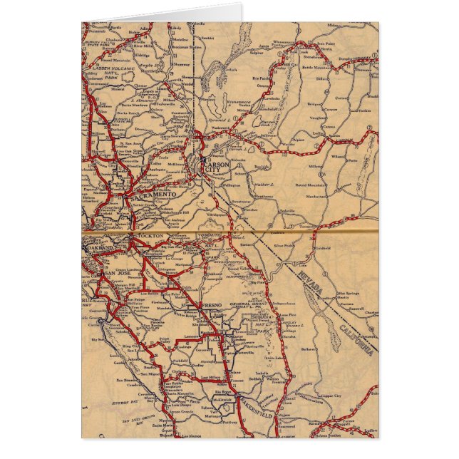 Californie, Nevada (Devant)