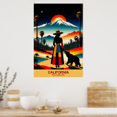 Californie : Où Sunshine Lives vit Affiche de voya (Cuisine)