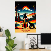 Californie : Où Sunshine Lives vit Affiche de voya (Bureau à domicile)