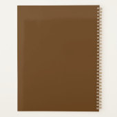 Californië Outline Beer Mountains Planner (Achterkant)