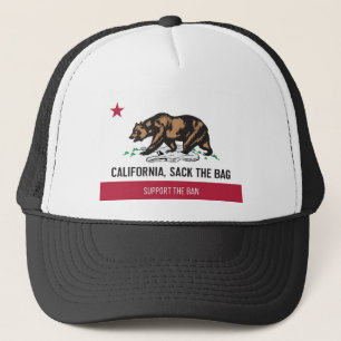 Californië, pak de tas trucker pet