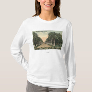 Californië-Palms langs weg T-shirt