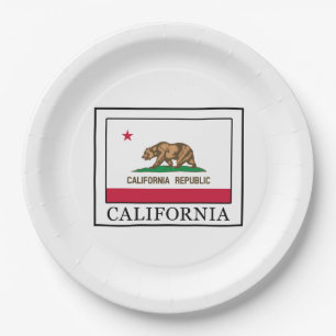 Californië Papieren Bordje