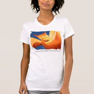 Californië Poppy Tank Tee Shirt