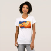 Californië Poppy Tank Tee Shirt (Voorkant volledig)