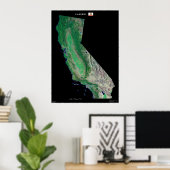 Californië Poster (Thuiskantoor)