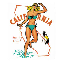  Californië-Poster