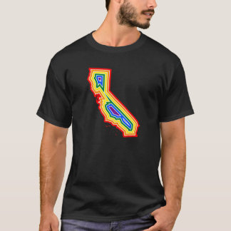 Californië Pride Burst T-shirt (#02)