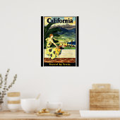 Californië Reis op reis  Poster (Keuken)