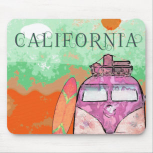 Californië Reisposter Muismat