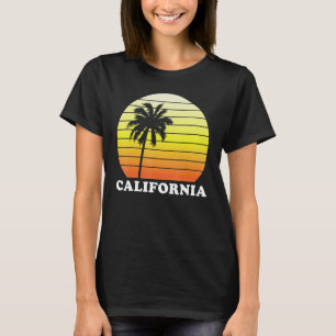  Californië Retro 70s Throwback T-shirt