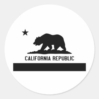 Californië Ronde Sticker