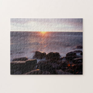 Californië, San Diego, Sunset Cliffs, Sunset 2 Legpuzzel