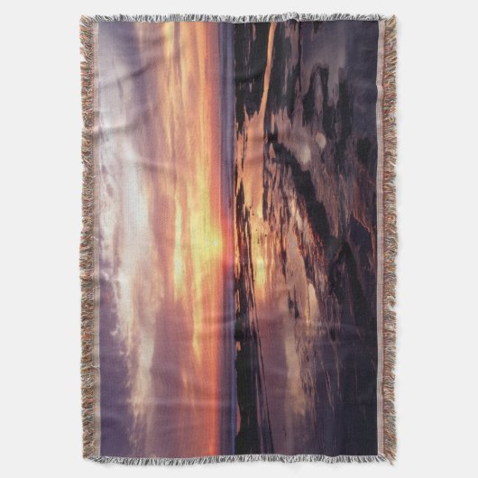 Californië, San Diego, Sunset Cliffs, Sunset 3 Deken (Voorkant Verticaal)