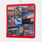 Californië - San Francisco Keramisch Ornament (Links)