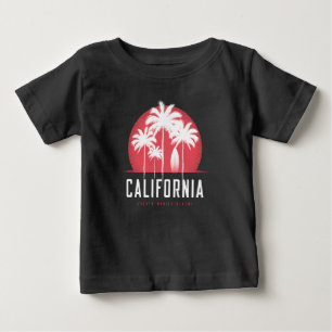 Californië Santa Monica Beach Retro Palmboom