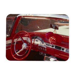 Californië: Santa Ynez-vallei, Solvang, 1957 Magneet