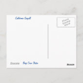 Californië Seagull Briefkaart (Achterkant)