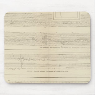 Californië Seismogrammen 8 Muismat