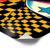 CALIFORNIË SPANGLED CAT 3 PERFECT POSTER (Hoek)